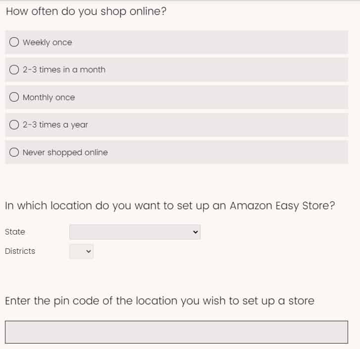 Amazon Easy Store Franchise Registration Online How To Start Benefits