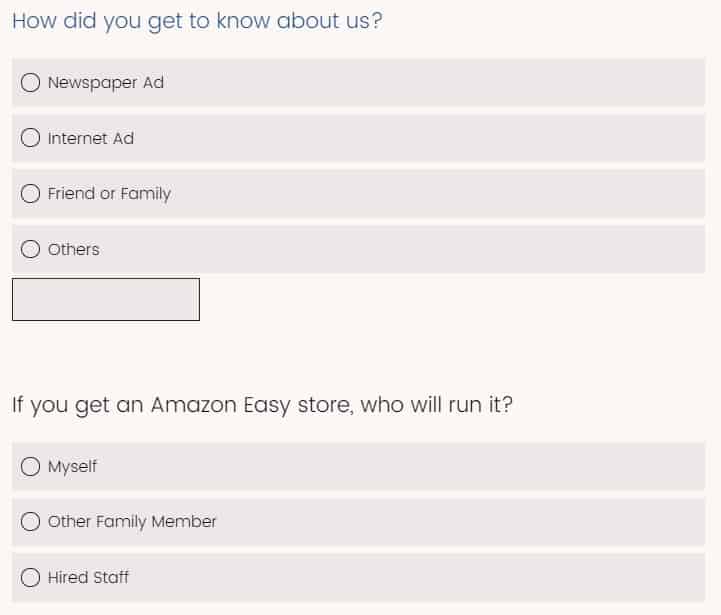 Amazon Easy Store Franchise Registration Online How To Start Benefits