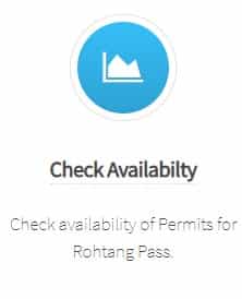 Check Availability of Rohtang Permit