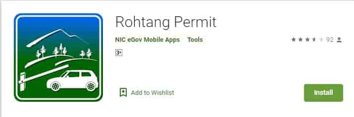 Rohtang Permit Mobile App android