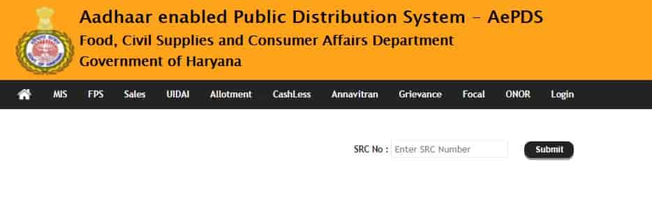 AEPDS RC Details Ration Card