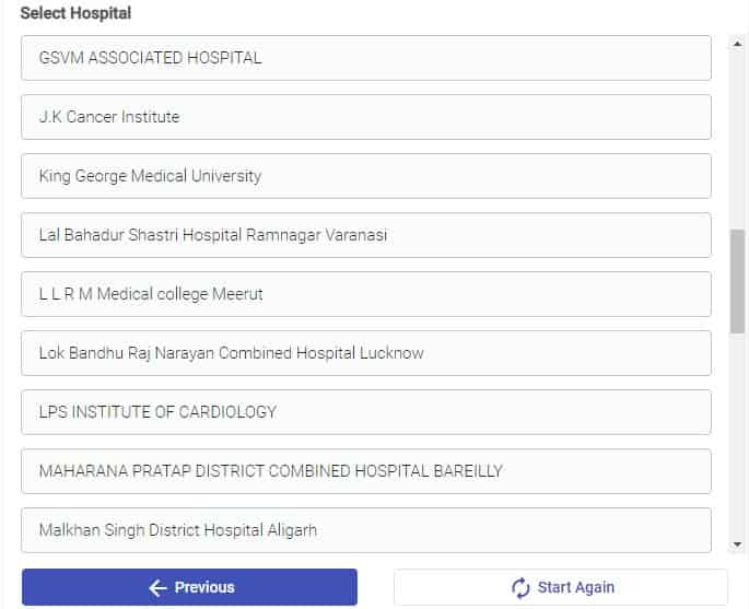 KGMU OPD Online Registration 3