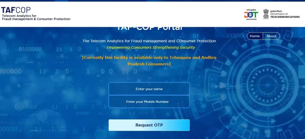 TAF COP Portal