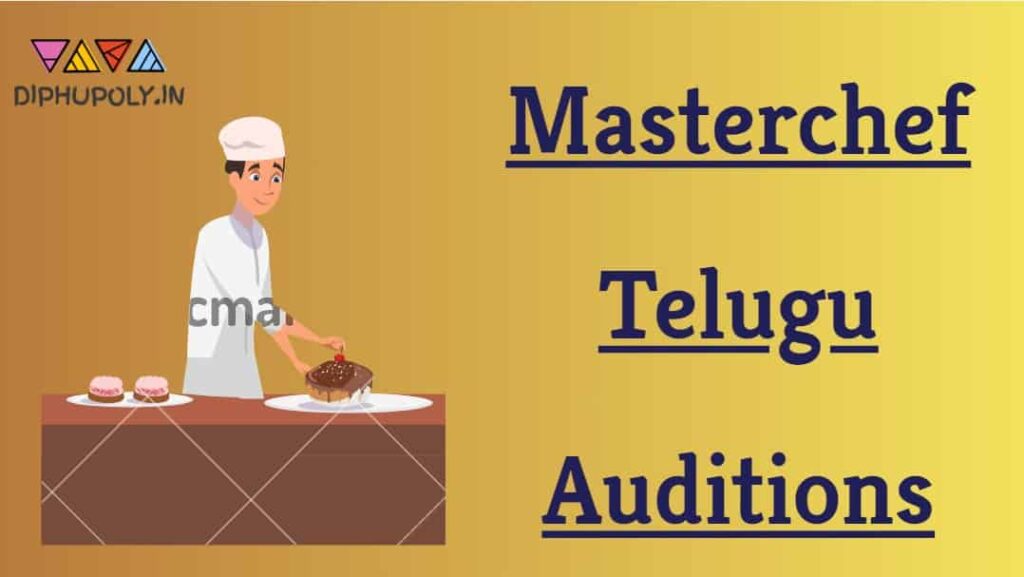 Masterchef Telugu Auditions 2023 Cooking Show Registration at Gemini TV