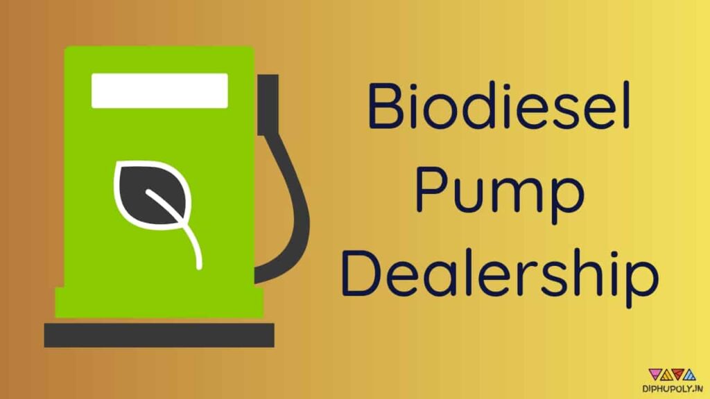 Biodiesel Pump Dealership