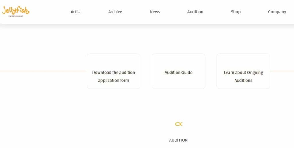 Jellyfish Entertainment Audition Form