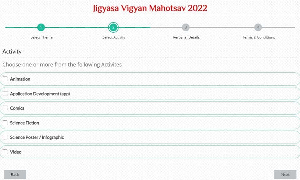 Jigyasa Vigyan Mahotsav Online Registration 2