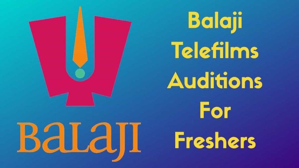 Job vacancy in balaji telefilms