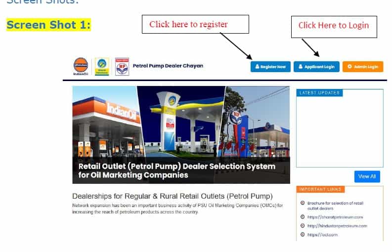 Bharat Petrol Pump Dealership