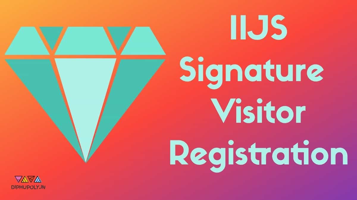 IIJS Signature 2022 Visitor Registration
