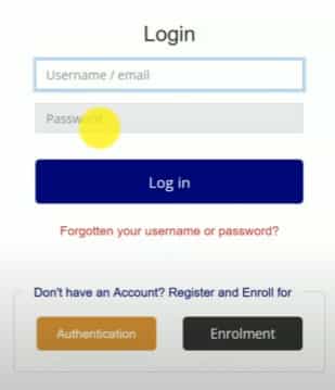 UIDAI E Learning Portal Login