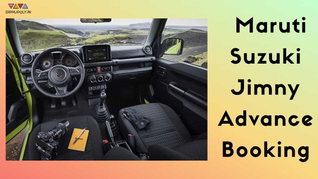 Maruti Suzuki Jimny Advance Booking Online In India