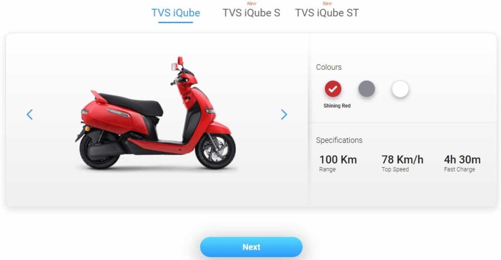 TVS iQube S Booking Online 2