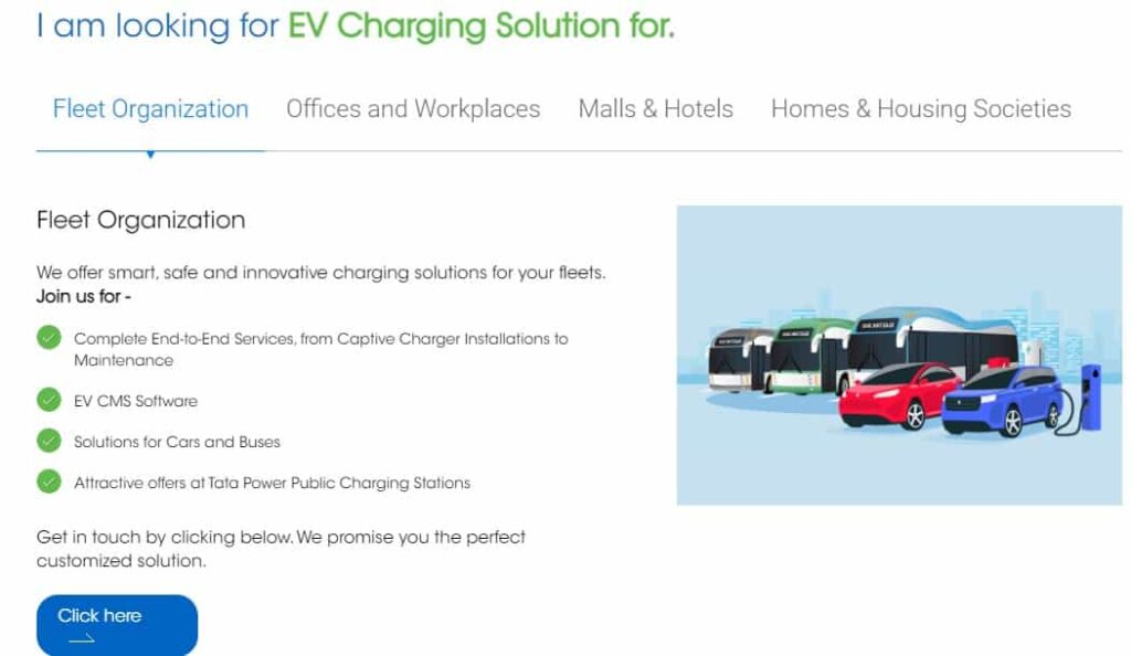 Tata EV Charging Station Franchise