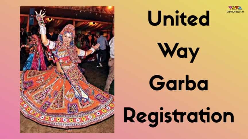 United Way Garba 2022 Registration