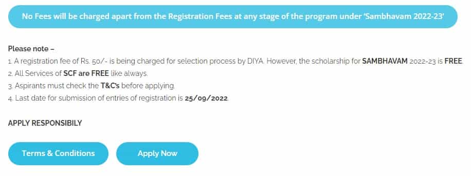 SAMBHAVAM Free IAS Coaching scheme