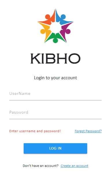 KIBHO Registration