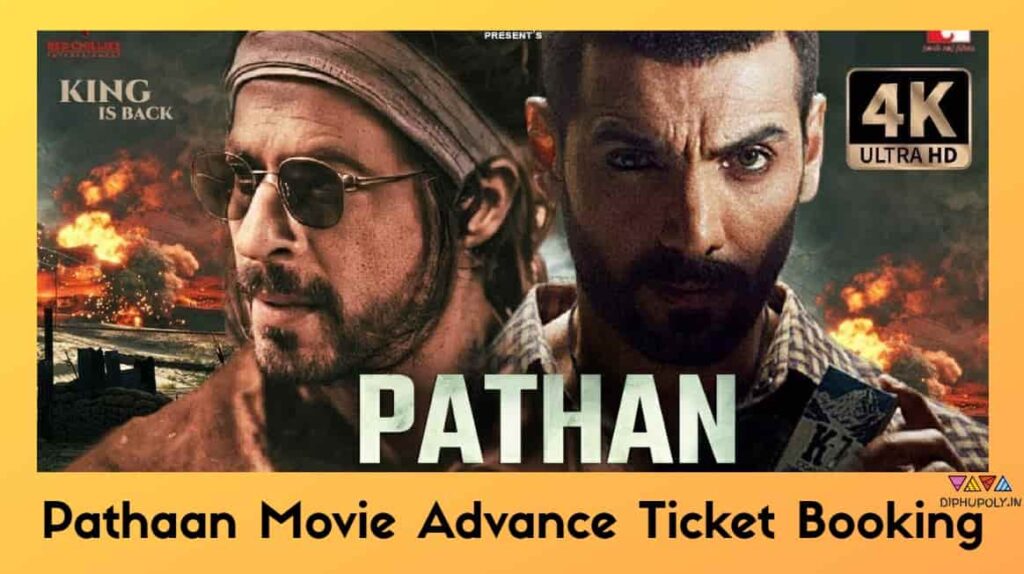 Pathaan Movie Advance Ticket Booking 2023 Shahrukh Khan Movie Pre Booking Bookmyshow