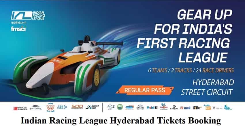 Indian Racing League Hyderabad Tickets Booking