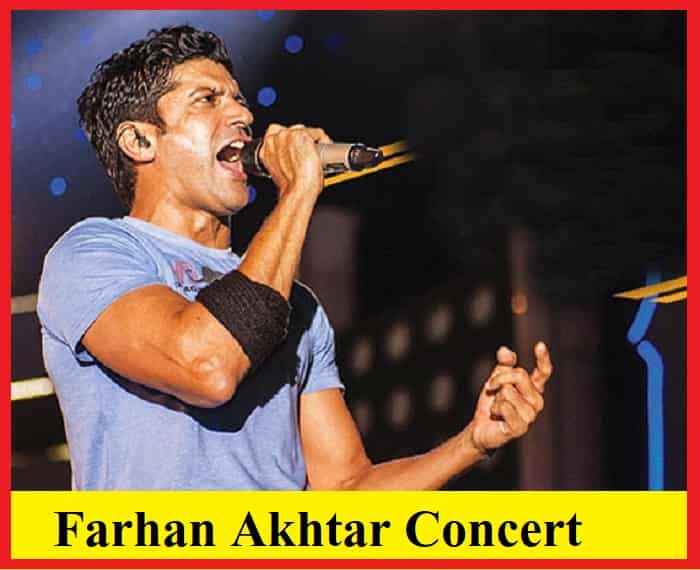 Farhan Akhtar Concert Ticket Price