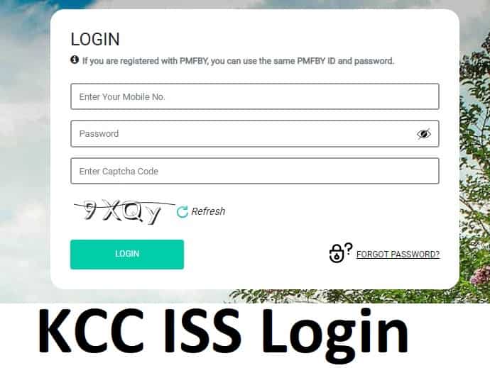 KCC ISS Portal Login 2023