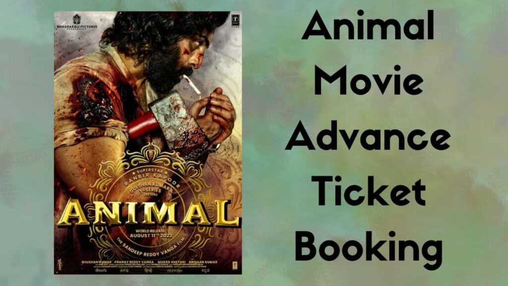 Animal Movie Ticket Booking