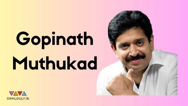 Gopinath Muthukad Contact Number