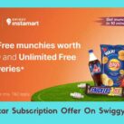 Flyer Hotstar Subscription Offer on Swiggy