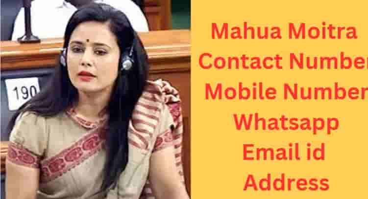 Mahua Moitra Contact Number